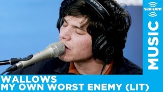 Wallows  quotMy Own Worst Enemyquot Lit Cover LIVE  SiriusXM [upl. by Helm]