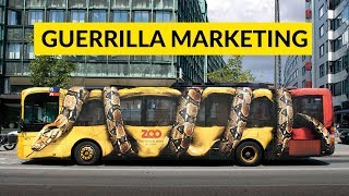 Guerilla Marketing  Unconventional Marketing Strategy  Needs Lot Of Creativity [upl. by Ohara292]