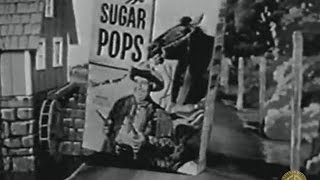 KELLOGGS SUGAR CORN POPS COMMERCIAL  1956  ANDY DEVINE [upl. by Yelyr]