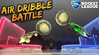 THE NEW ULTIMATE AIR DRIBBLE BATTLE [upl. by Naujal]