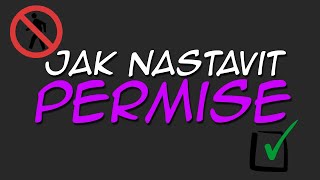 Jak nastavit PERMISE [upl. by Yuria]