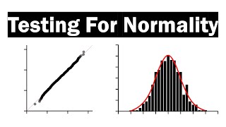 Testing For Normality  Clearly Explained [upl. by Eedoj]