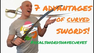 7 ADVANTAGES of CURVED Swords that YOU NEED to know [upl. by Wallford]