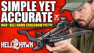 Simple Yet Accurate  BudK M48 Hell Hawk Self Cocking CrossBow [upl. by Haggerty]