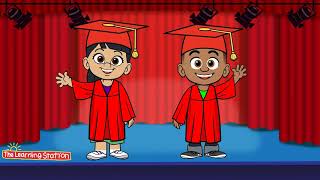 Kindergarten Graduation Songs ♫ Going To First Grade ♫ Kids Graduation Song by The Learning Station [upl. by Dlorah]