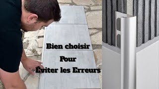 Baguettes de finitions pour Carrelage Profilés [upl. by Bertha]