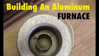 How I Built My Aluminum Foundry Furnace For Melting Metal  MSFN [upl. by Alia]