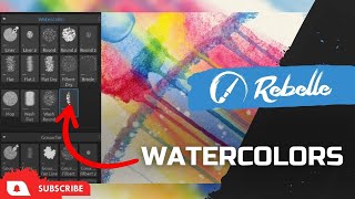 Rebelle Tutorials Watercolors [upl. by Dnalyk]