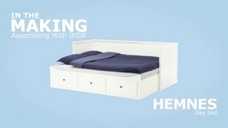 IKEA HEMNES Daybed Assembly Instructions [upl. by Carlotta]