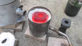 Home Made Propane Furnace Easy DIY Melts Silver Gold Copper [upl. by Macri]