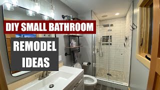 Bathroom Remodel Overview and Ideas Before amp After [upl. by Mcclenon94]