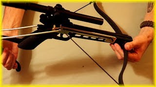 How To String A Pistol Crossbow [upl. by Aniri]