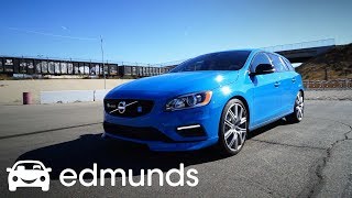 2017 Volvo V60 T6 Polestar  Acceleration Test  Edmunds [upl. by Noxin]