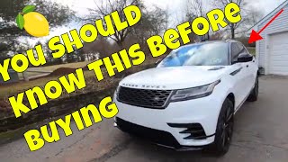 5 Things I Hate About The Range Rover Velar [upl. by Airotkciv]