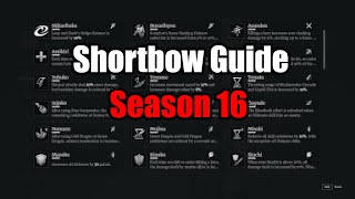 Shortbow Guide  Season 16  Conquerors Blade [upl. by Caine]