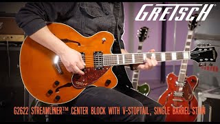 Gretsch G2622T amp G2622 Streamliner Center Block  Featured Demo  Gretsch Guitars [upl. by Jehiel822]