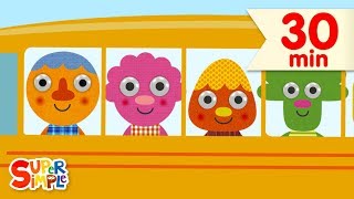 The Wheels On The Bus  featuring Noodle amp Pals   More Kids Songs from Super Simple Songs [upl. by Jepson]