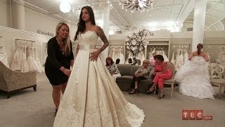 Wedding Dress Tips  Timeless Satin Ball Gown  Say Yes to the Dress [upl. by Undis]