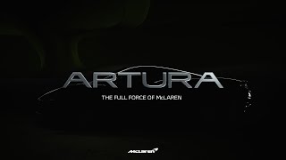 McLaren Artura revealed  launch of all new hybrid supercar [upl. by Lennor660]