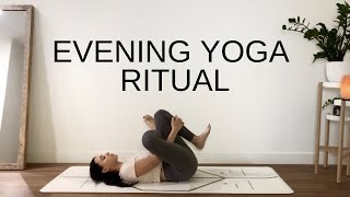 25 Minute Evening Yoga Ritual  Full Body Slow Stretch [upl. by Esenwahs]