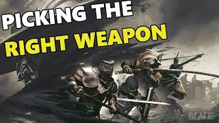 Conquerors Blade  Picking The Right Weapon  Class Guide [upl. by Sandon]