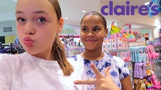 CLAiRES SHOPPiNG CHALLENGE 6 iTEMS [upl. by Kile]