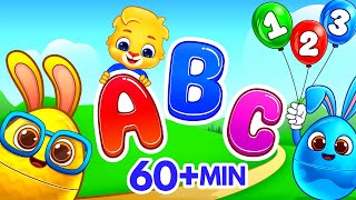 Baby Learning Videos  Babies and Toddlers Learn Colors First Words Shapes ABC  Lucas amp Friends [upl. by Wende427]