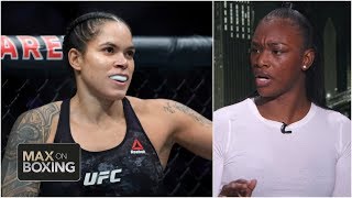 Amanda Nunes cant beat me  Claressa Shields  Max on Boxing [upl. by Netsrak]