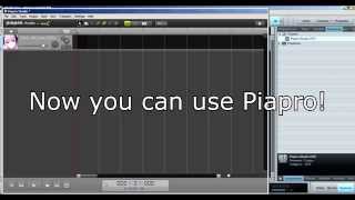How to install Piapro Studio with PiaproDate [upl. by Iel266]