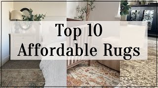 Top 10 Affordable Area Rugs [upl. by Annahahs242]