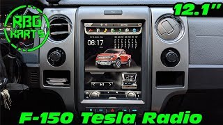 F150 Tesla Radio Install [upl. by Cenac901]