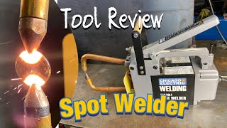 220V Spot Welder Review Harbor Freight Pro Point [upl. by Yentirb]