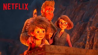 The Vally of Destruction 💥 Bigfoot Family  Netflix After School [upl. by Strade618]