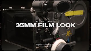 Advanced Film Look Tutorial Grain  Halation [upl. by Atrebla]