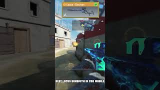 BEST LOCUS GUNSMITH IN COD MOBILE [upl. by Yartnoed]