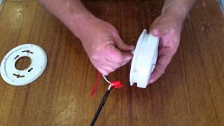 Smoke Detector battery replacement fix chirping or beeping Fire Alarm [upl. by Alrahs]