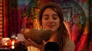 ASMR ☯ Meditación  Limpia tu mente y cuerpo  terapia con sonidos [upl. by Daley]