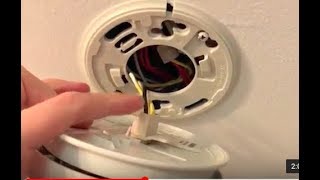 How to Properly amp Safely Remove Smoke DetectorAlarm  FAST amp EASY [upl. by Ajdan749]