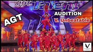 V Unbeatable  Agt 14  Audition [upl. by Teeniv]