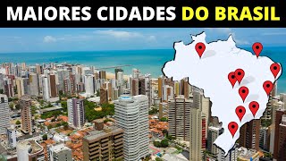 10 MAIORES CIDADES DO BRASIL [upl. by Eznyl]