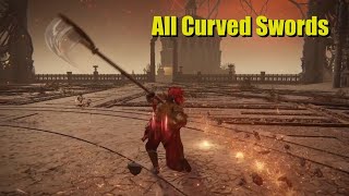 All Curved Swords Showcase Elden Ring DLC [upl. by Niobe92]