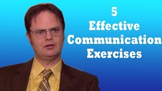 5 Conversation and Communications Tips With Exercises [upl. by Aniara]