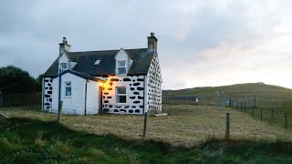 OUR SIMPLE LIFE ON A TINY SCOTTISH ISLAND  long sandy beaches an abandoned village amp lots of cows [upl. by Nuahsak]