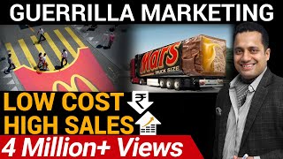 High Sales Through Low Cost Marketing  GUERRILLA MARKETING  DR VIVEK BINDRA [upl. by Nimra]