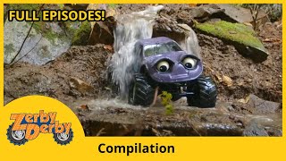 Zerby Derby  FLOOD amp MUD  Full Episodes  Kids Cars [upl. by Stetson]