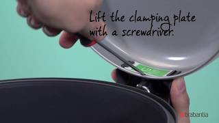 How to replace the lid of a Brabantia Pedal Bin [upl. by Osbourn]