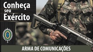 Qual a missão da Arma de Comunicações ConheçaSeuExército [upl. by Langham]