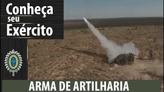 Conheça seu Exército  Arma de Artilharia [upl. by Gordy976]