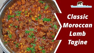 Classic Moroccan Lamb Tagine Recipe [upl. by Eanel]