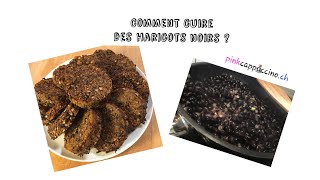 Comment cuire des haricots noirs [upl. by Tillman947]